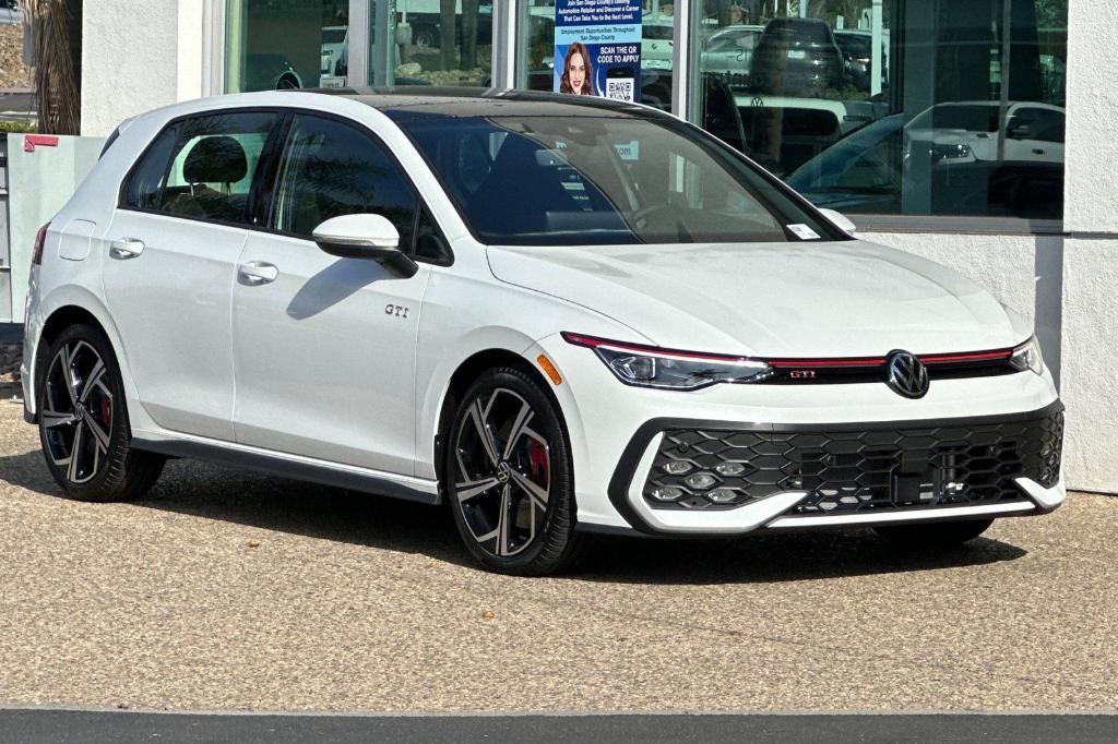 new 2025 Volkswagen Golf GTI car, priced at $38,528