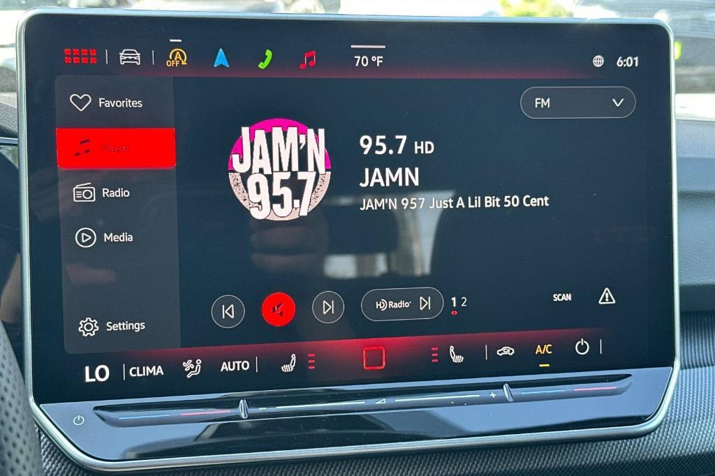 new 2025 Volkswagen Golf GTI car, priced at $38,528