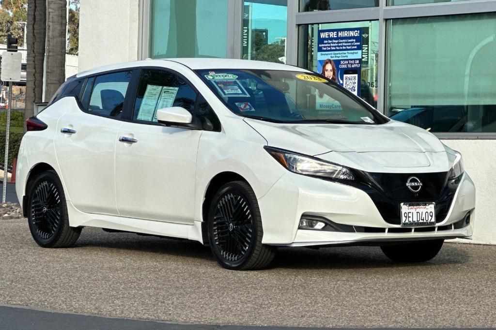 used 2023 Nissan Leaf car, priced at $18,994