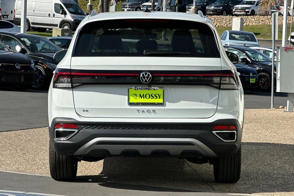 new 2025 Volkswagen Taos car, priced at $30,483