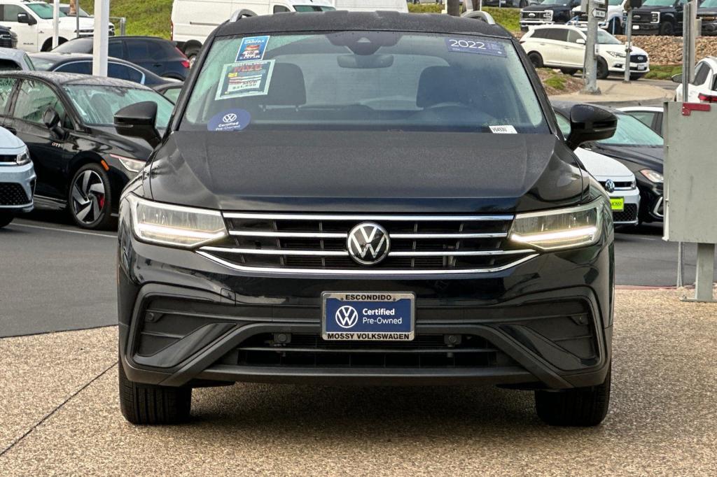 used 2022 Volkswagen Tiguan car, priced at $21,899