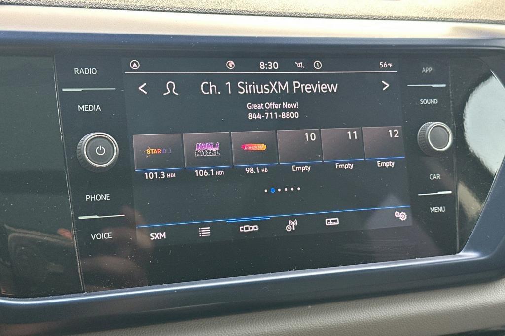 used 2023 Volkswagen Taos car, priced at $20,787