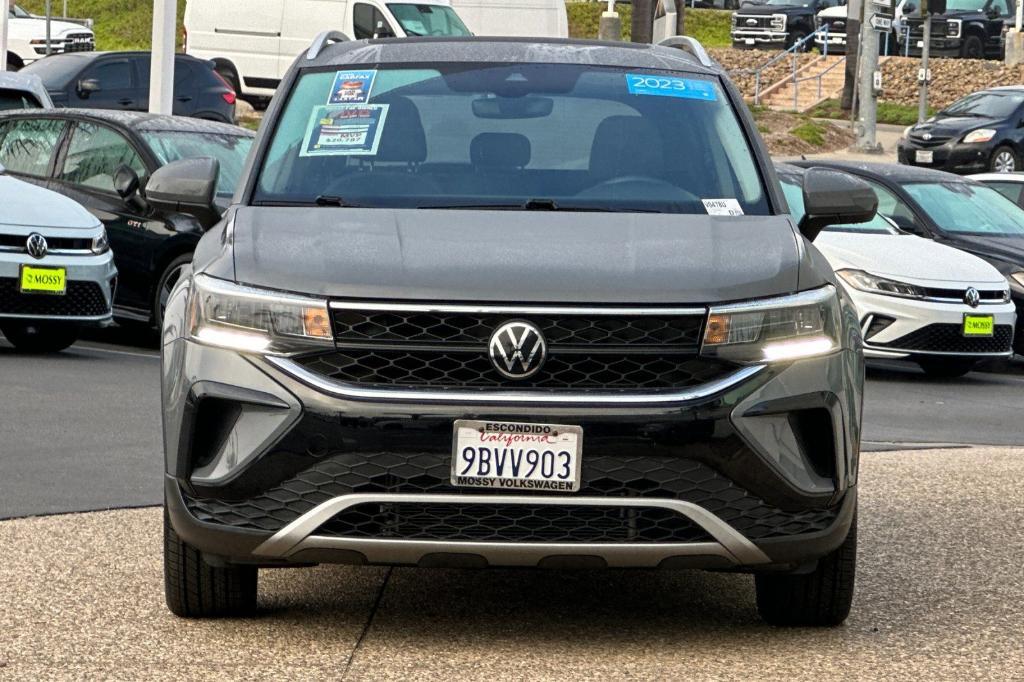 used 2023 Volkswagen Taos car, priced at $20,787