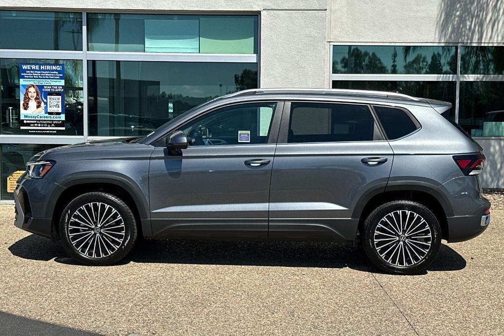 new 2025 Volkswagen Taos car, priced at $29,395