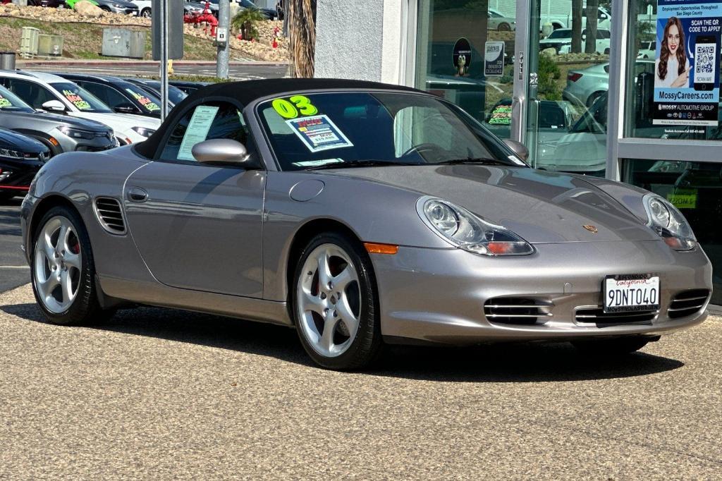 used 2003 Porsche Boxster car, priced at $19,888