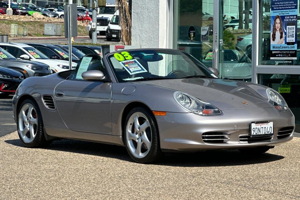 used 2003 Porsche Boxster car, priced at $19,888