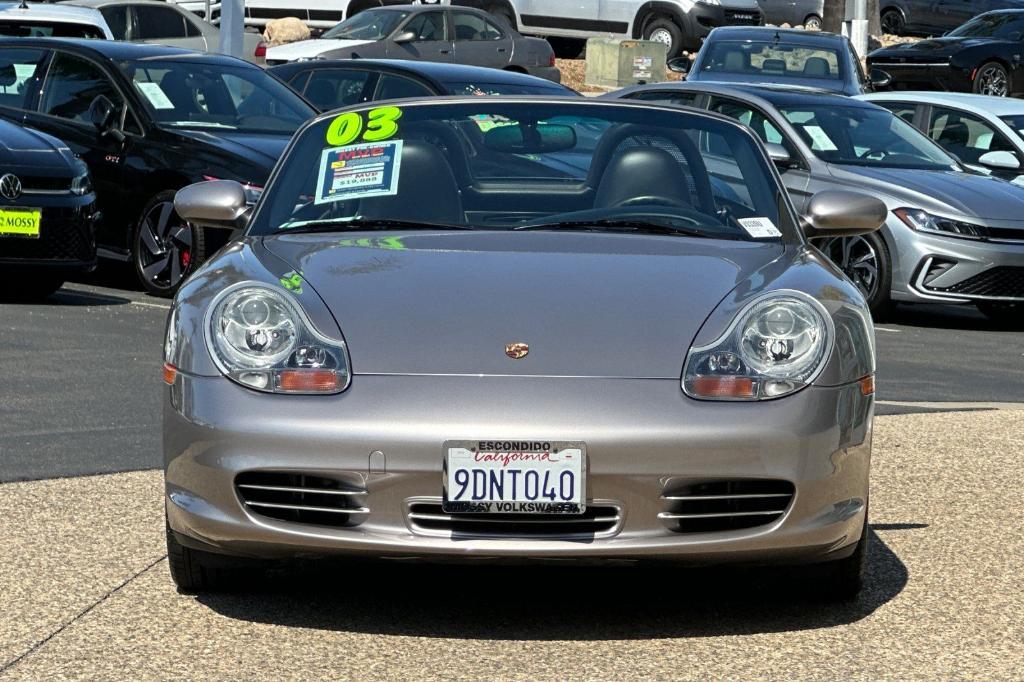 used 2003 Porsche Boxster car, priced at $19,888