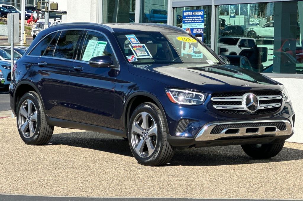 used 2022 Mercedes-Benz GLC 300 car, priced at $29,499