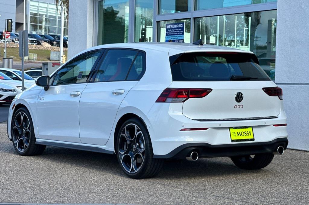 new 2025 Volkswagen Golf GTI car, priced at $42,983