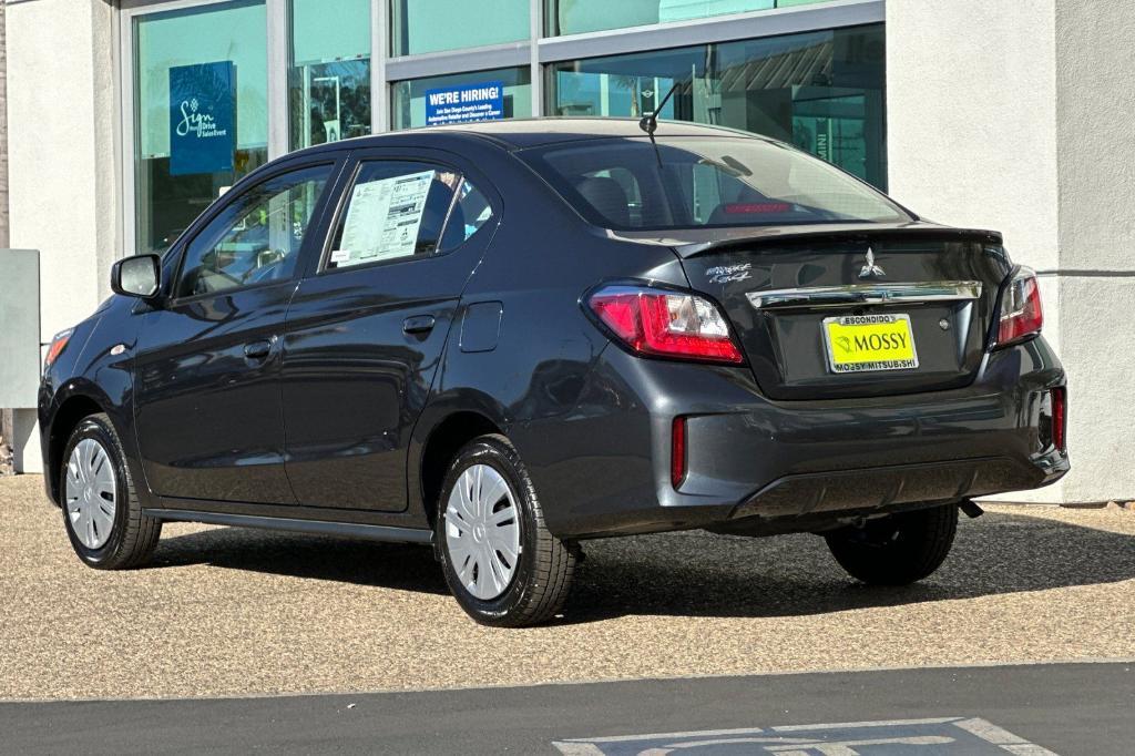 new 2024 Mitsubishi Mirage G4 car, priced at $19,200