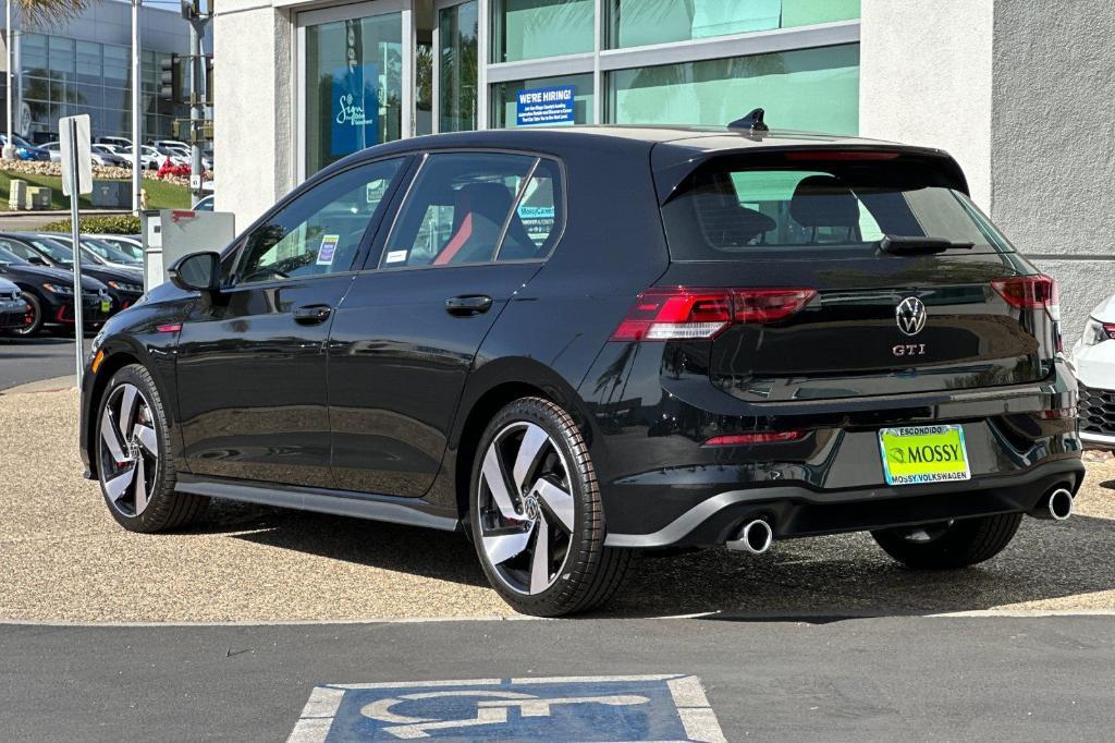 new 2024 Volkswagen Golf GTI car, priced at $31,028