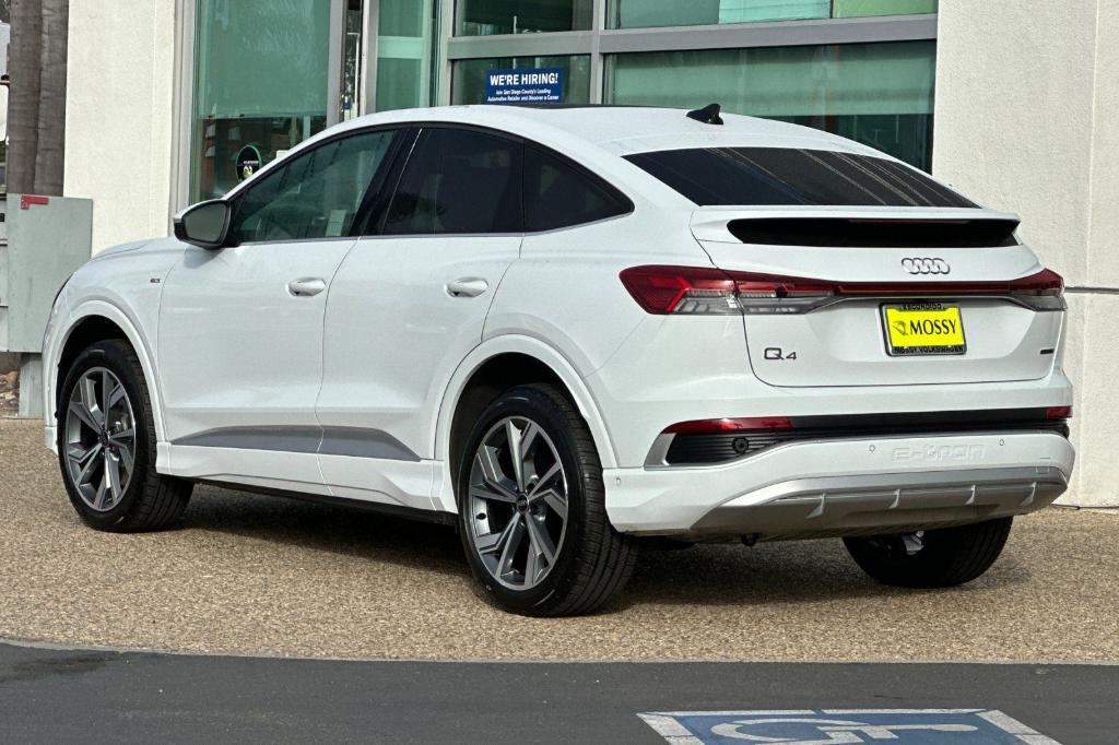 used 2023 Audi Q4 e-tron car, priced at $26,987