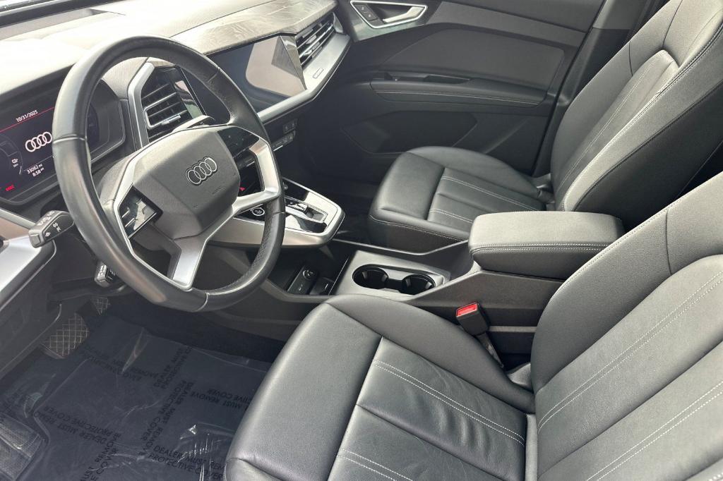 used 2023 Audi Q4 e-tron car, priced at $26,987