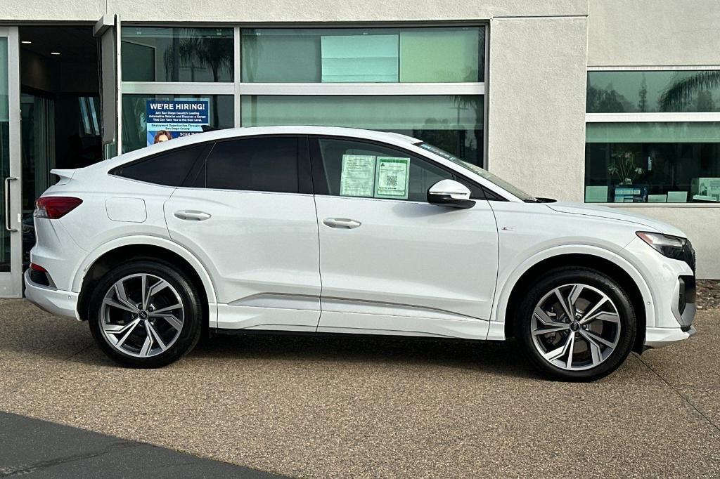 used 2023 Audi Q4 e-tron car, priced at $26,987