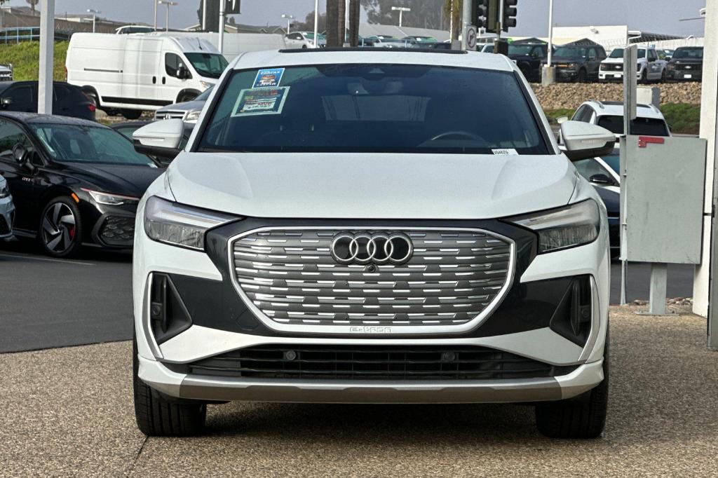used 2023 Audi Q4 e-tron car, priced at $26,987