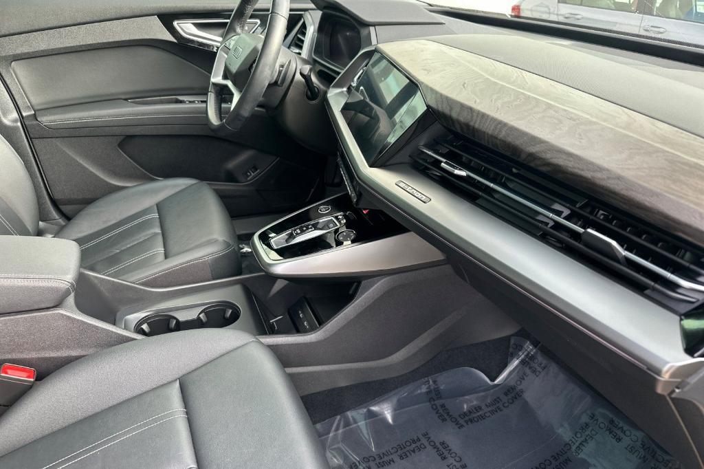 used 2023 Audi Q4 e-tron car, priced at $26,987