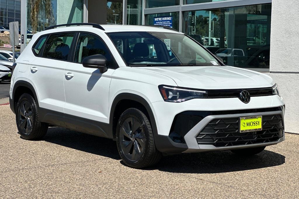 new 2025 Volkswagen Taos car, priced at $27,252