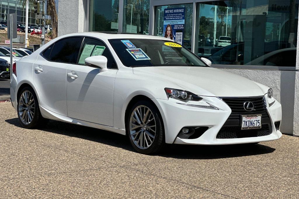 used 2015 Lexus IS 250 car, priced at $17,428