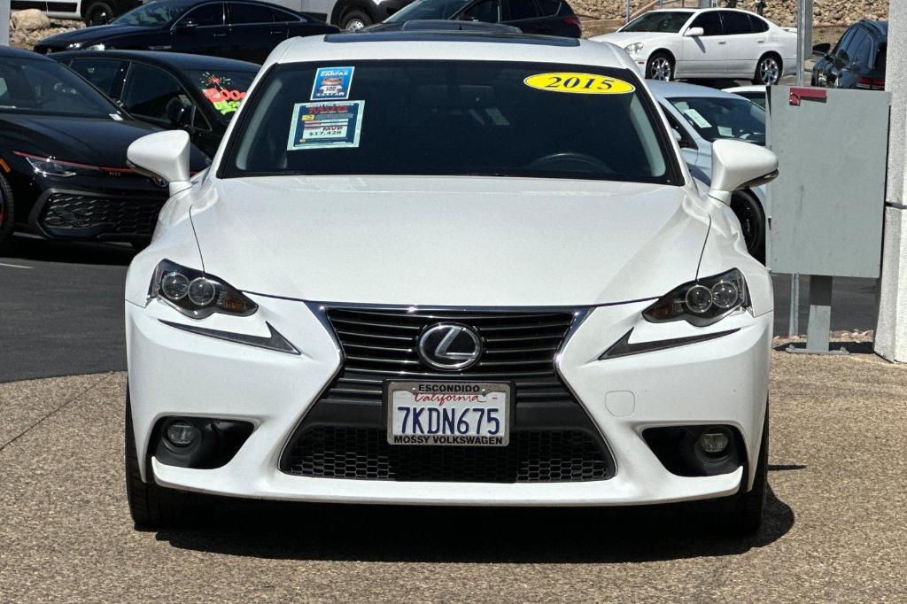 used 2015 Lexus IS 250 car, priced at $17,428