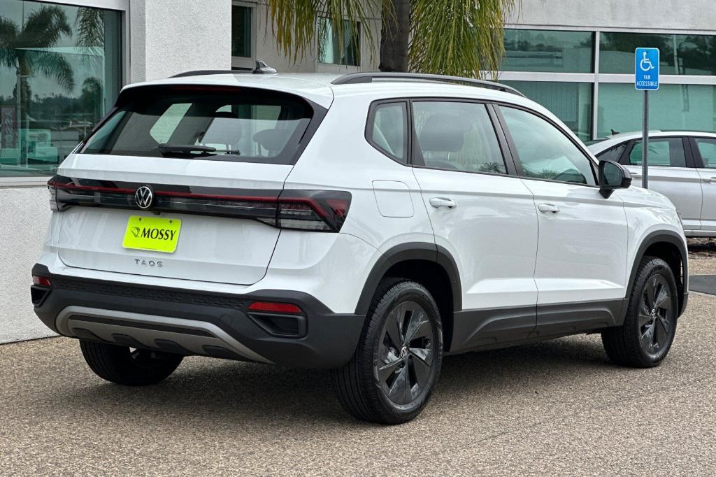 new 2025 Volkswagen Taos car, priced at $26,610
