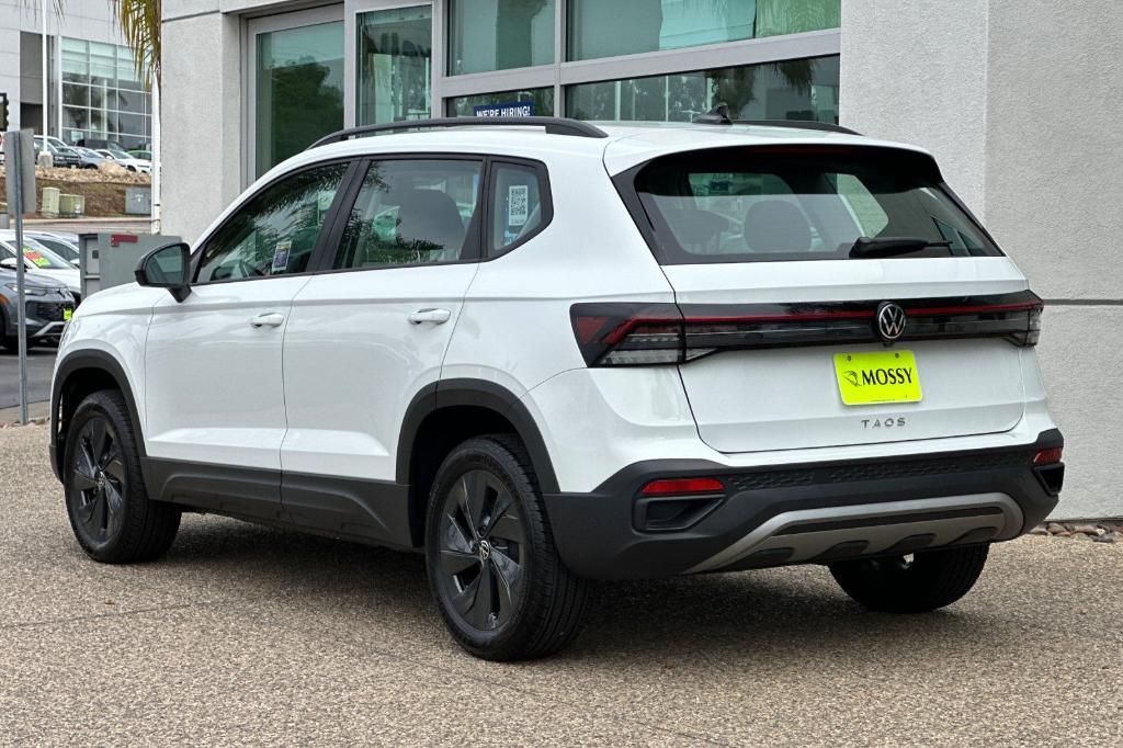 new 2025 Volkswagen Taos car, priced at $26,610