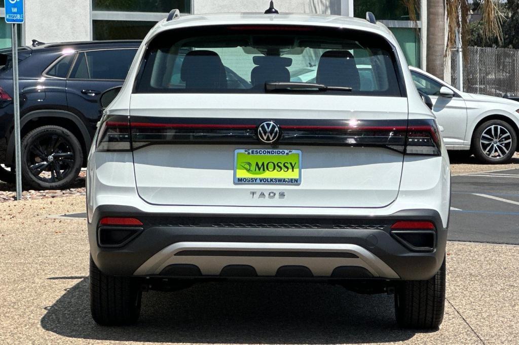 new 2025 Volkswagen Taos car, priced at $26,716