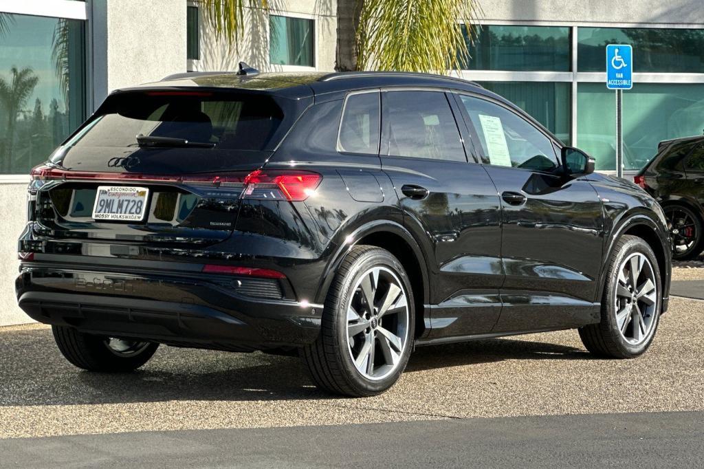 used 2024 Audi Q4 e-tron car, priced at $42,520