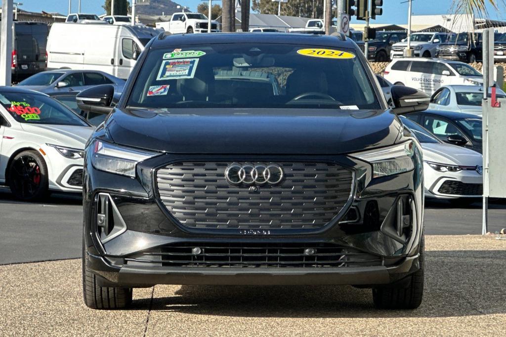 used 2024 Audi Q4 e-tron car, priced at $42,520