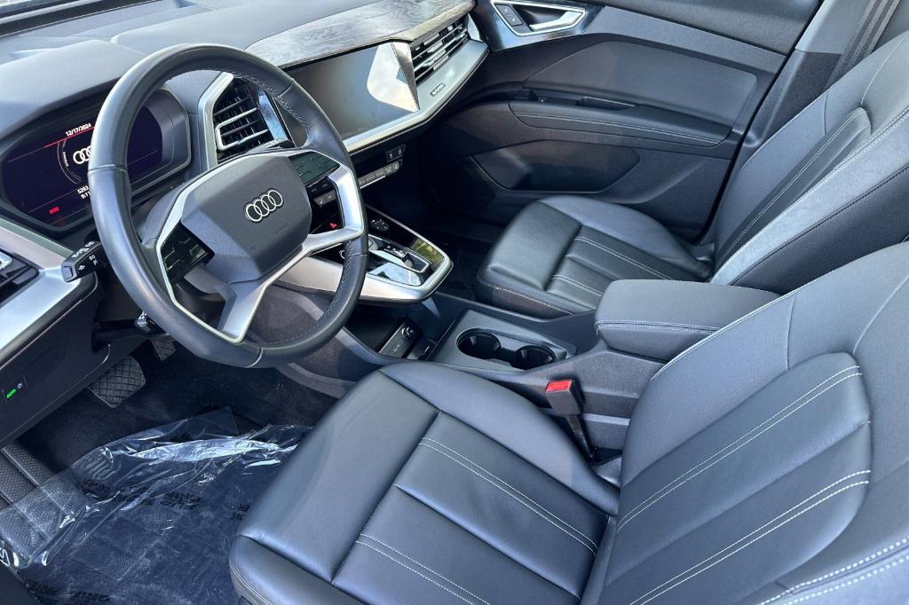 used 2024 Audi Q4 e-tron car, priced at $42,520