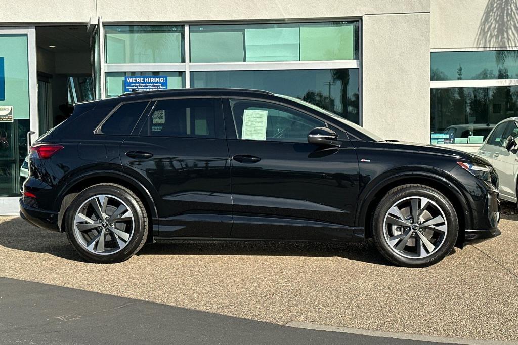 used 2024 Audi Q4 e-tron car, priced at $42,520