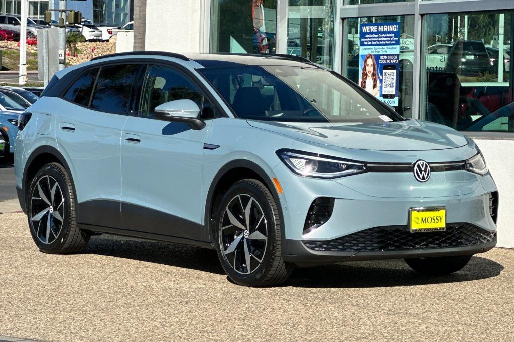 new 2025 Volkswagen ID.4 car, priced at $42,339