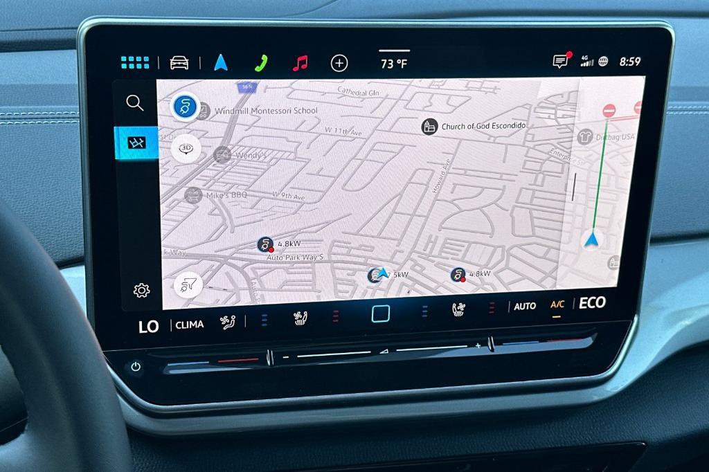 new 2025 Volkswagen ID.4 car, priced at $42,339