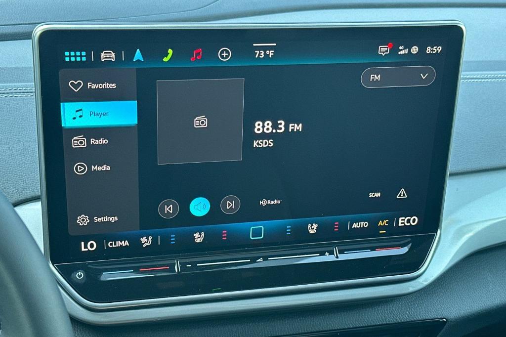 new 2025 Volkswagen ID.4 car, priced at $42,339