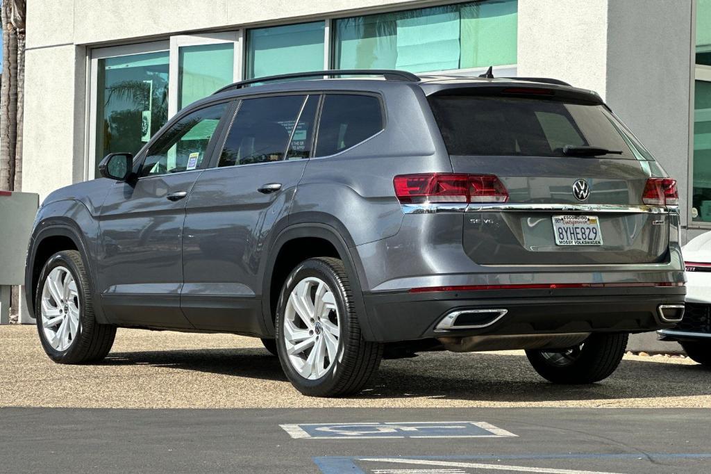 used 2021 Volkswagen Atlas car, priced at $26,997