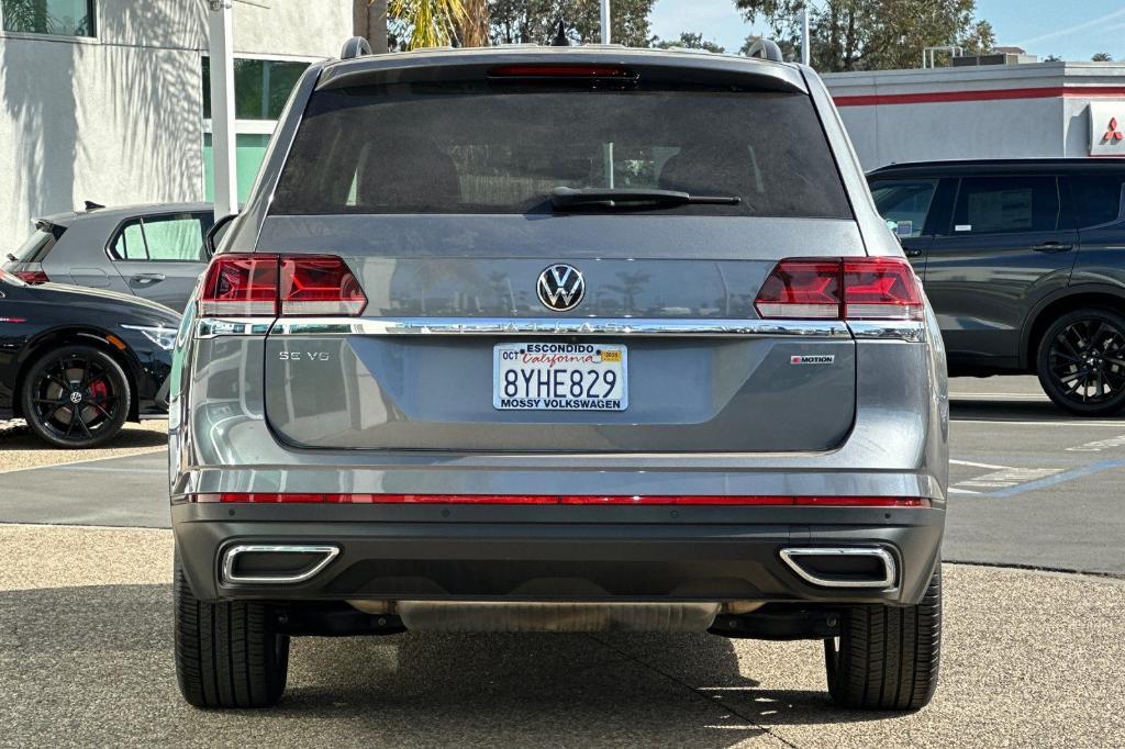 used 2021 Volkswagen Atlas car, priced at $26,997