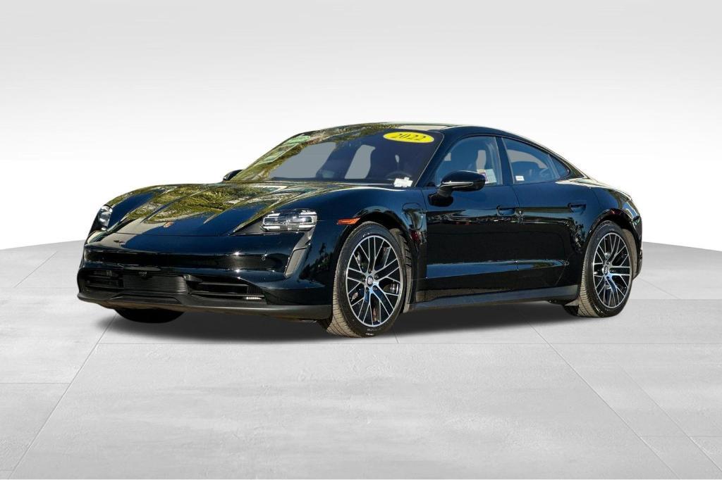 used 2022 Porsche Taycan car, priced at $59,489