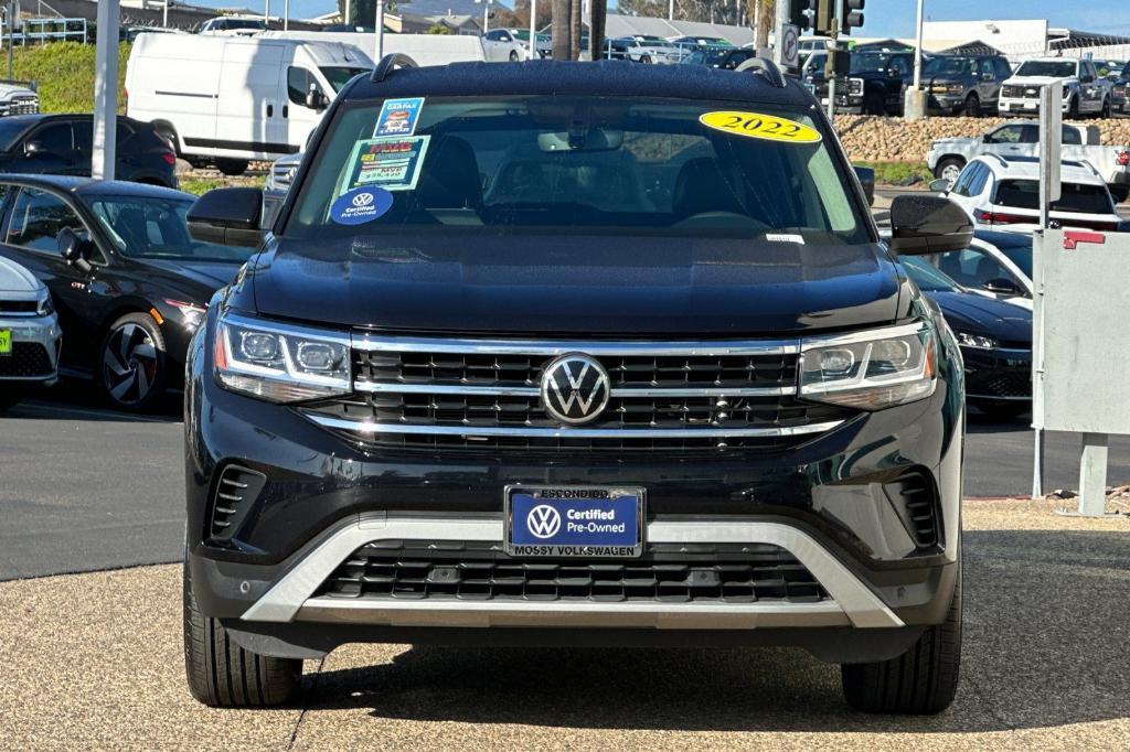 used 2022 Volkswagen Atlas car, priced at $25,420