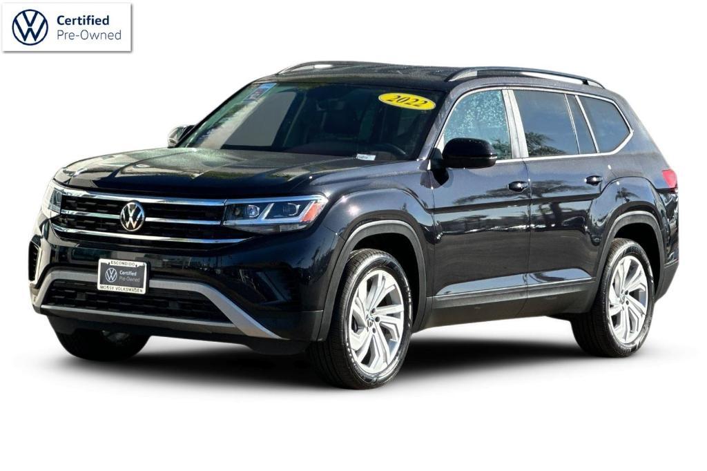 used 2022 Volkswagen Atlas car, priced at $25,420