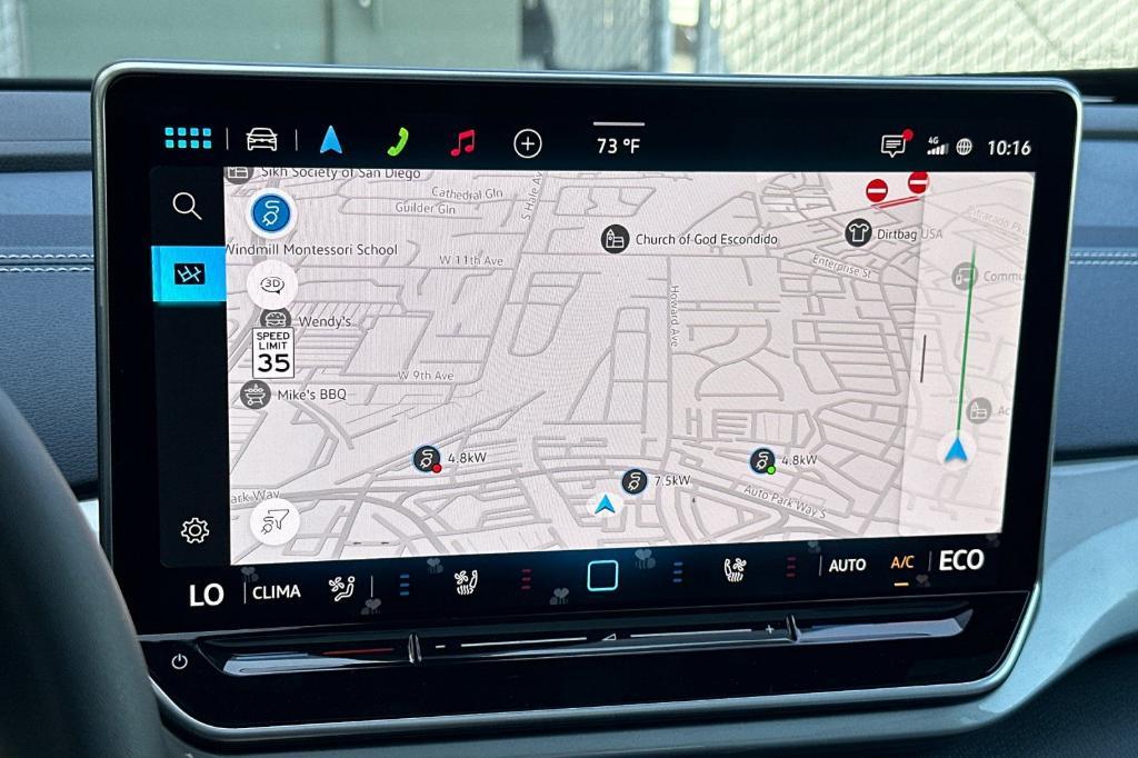new 2025 Volkswagen ID.4 car, priced at $54,638