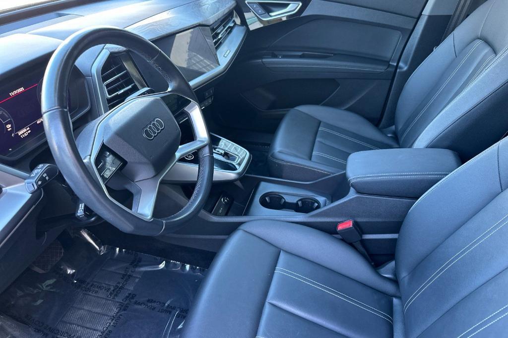 used 2023 Audi Q4 e-tron car, priced at $25,198