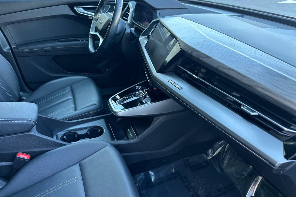 used 2023 Audi Q4 e-tron car, priced at $25,198