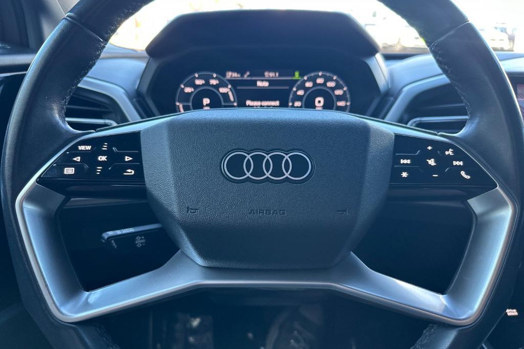 used 2023 Audi Q4 e-tron car, priced at $25,198