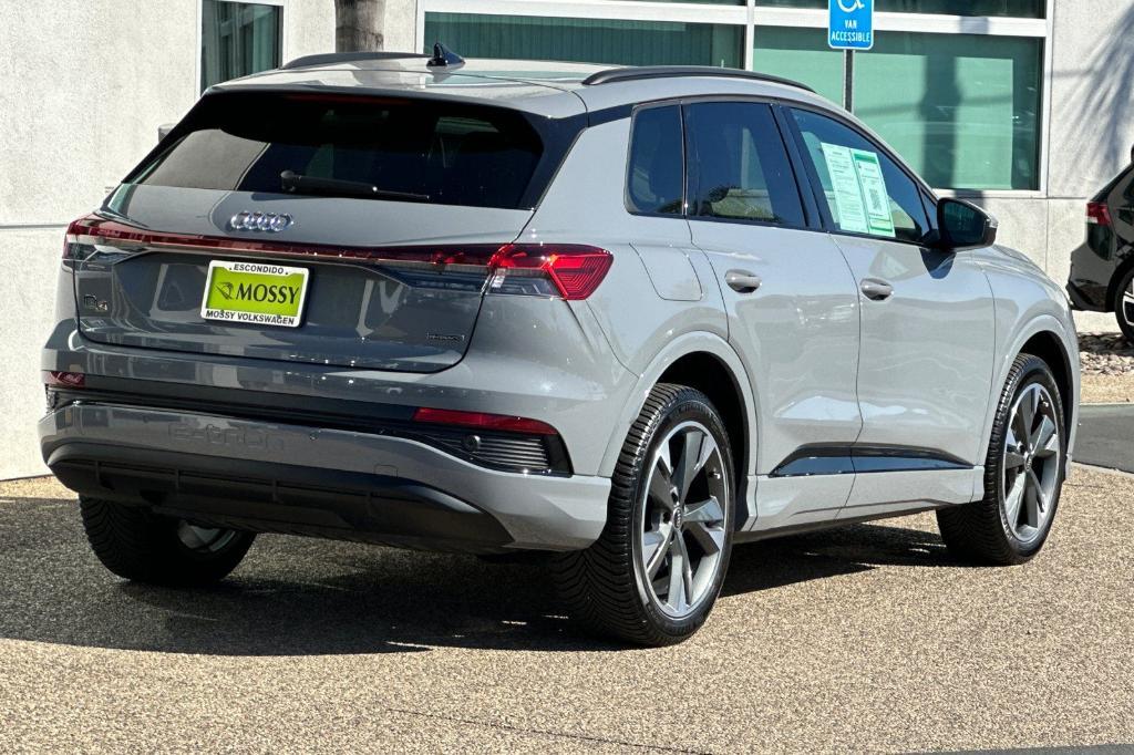 used 2023 Audi Q4 e-tron car, priced at $25,198