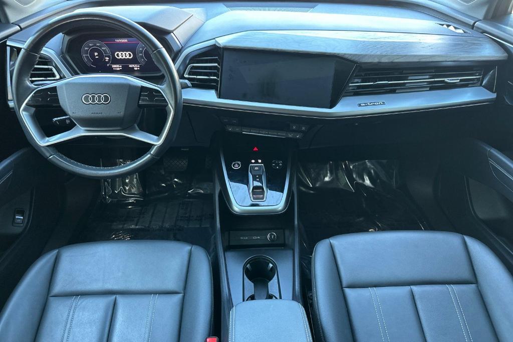 used 2023 Audi Q4 e-tron car, priced at $25,198