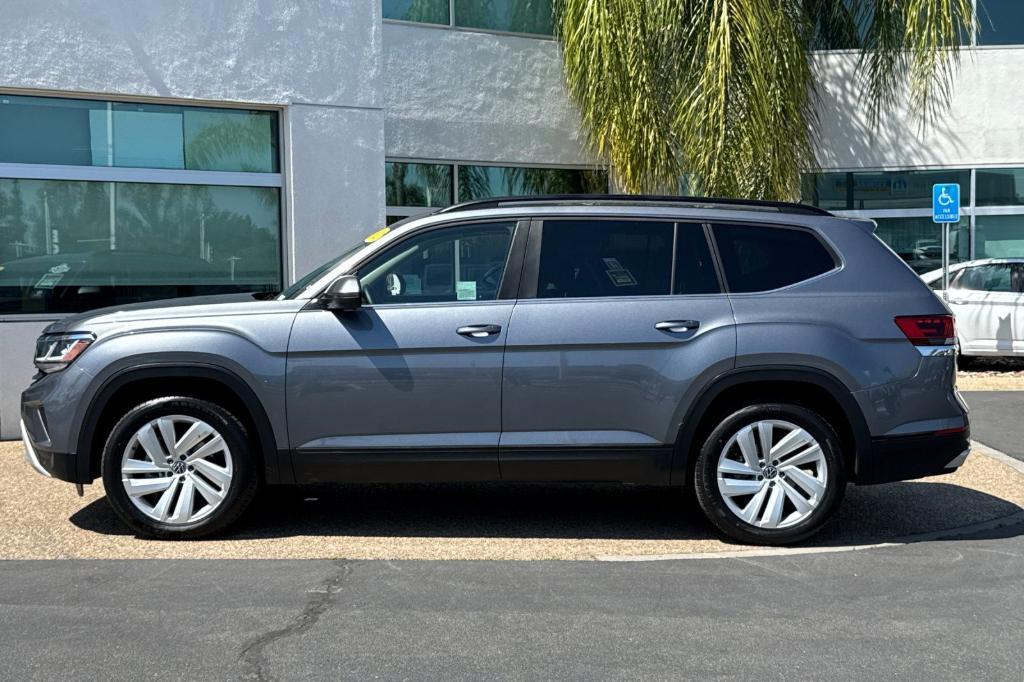 used 2021 Volkswagen Atlas car, priced at $25,977