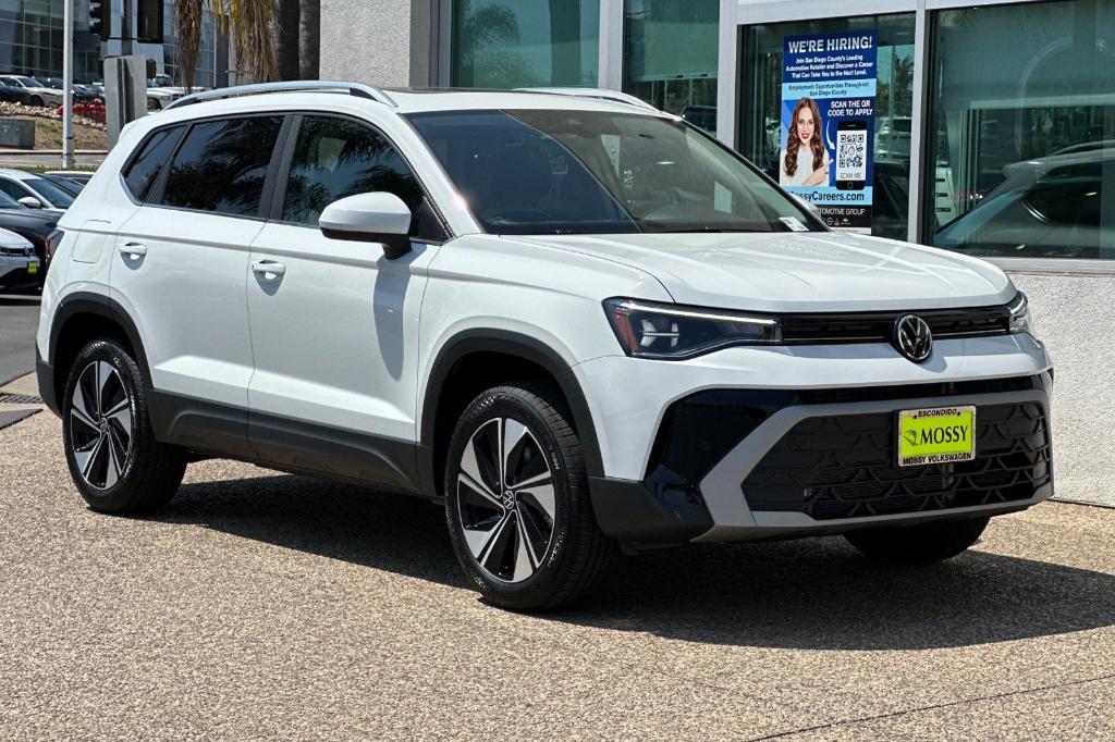 new 2025 Volkswagen Taos car, priced at $30,092