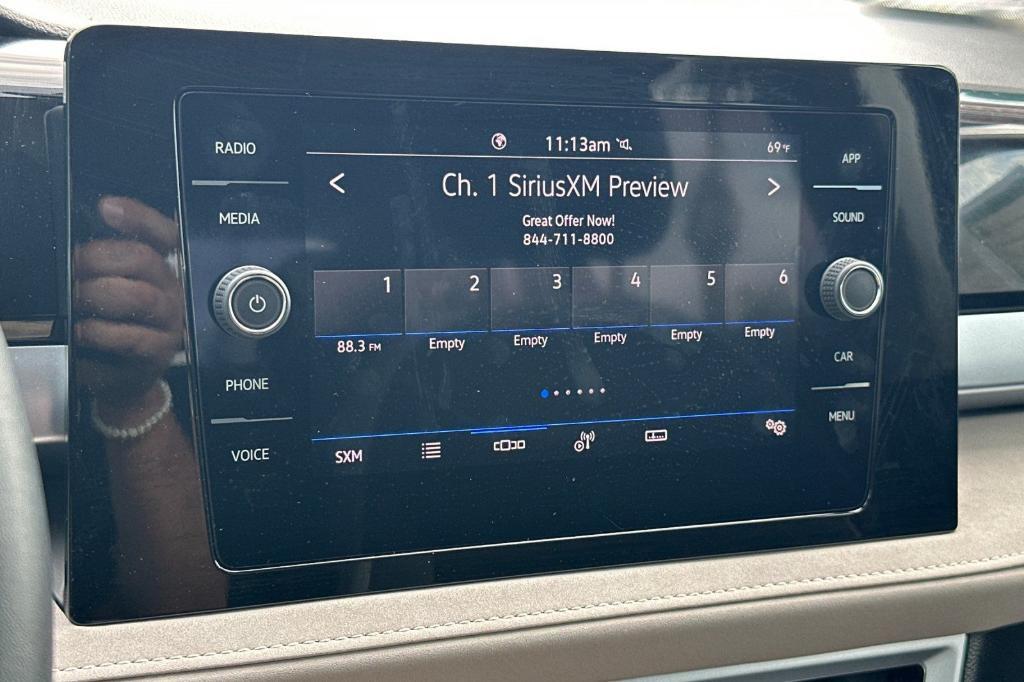 used 2025 Volkswagen Taos car, priced at $26,615