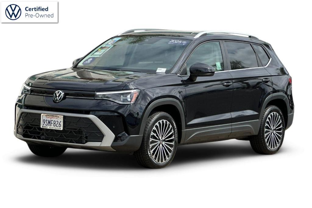 used 2025 Volkswagen Taos car, priced at $27,451