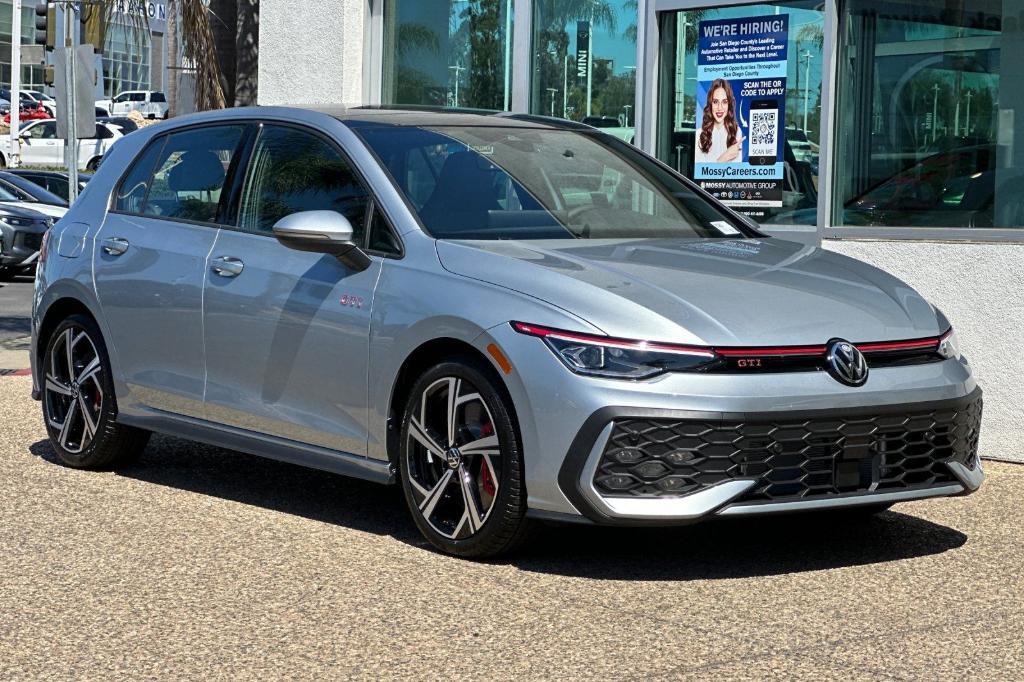 new 2025 Volkswagen Golf GTI car, priced at $39,823