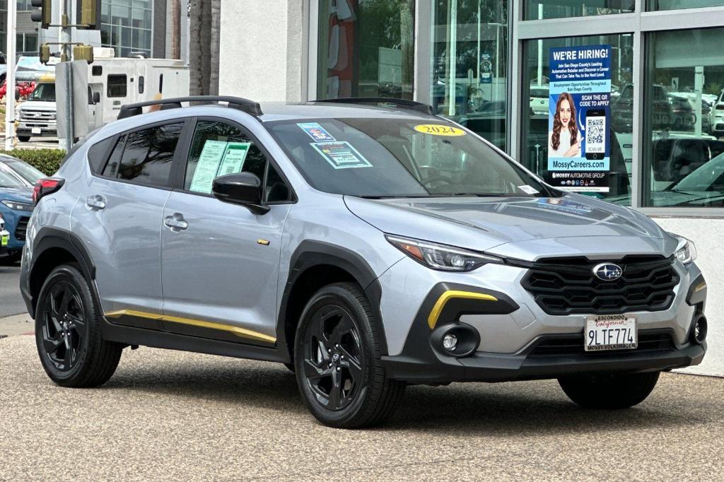 used 2024 Subaru Crosstrek car, priced at $26,997